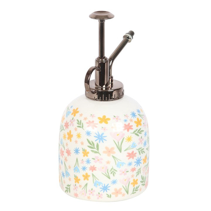 Spring Floral Print Ceramic Plant Mister - The Calm Qi