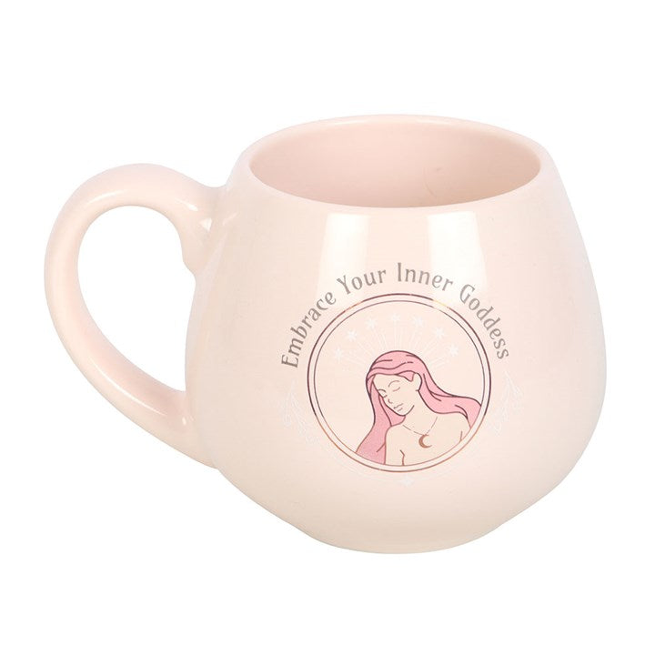 Embrace Your Inner Goddess Rounded Mug - The Calm Qi