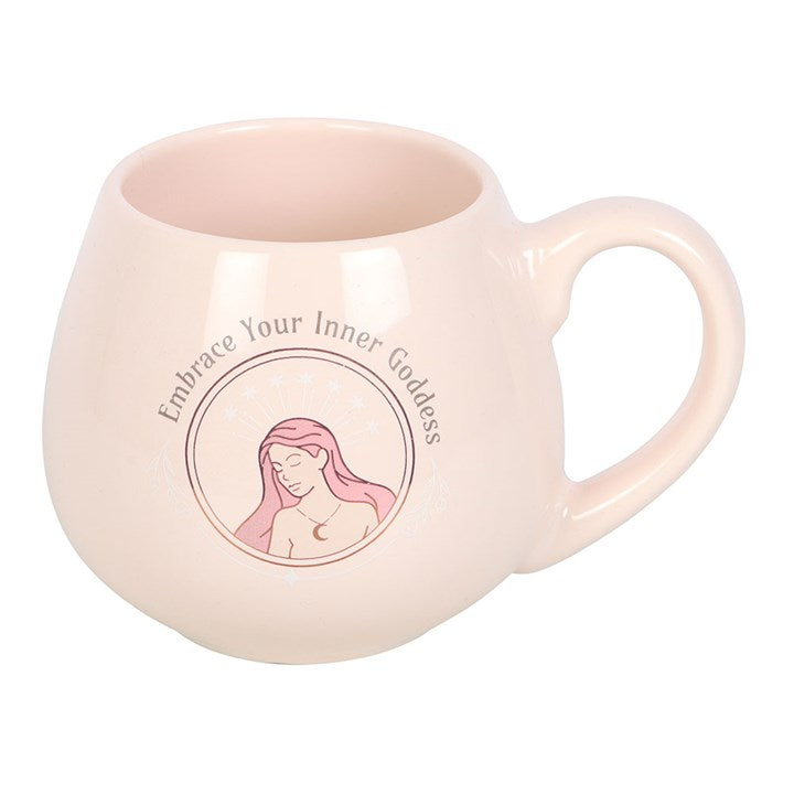 Embrace Your Inner Goddess Rounded Mug - The Calm Qi