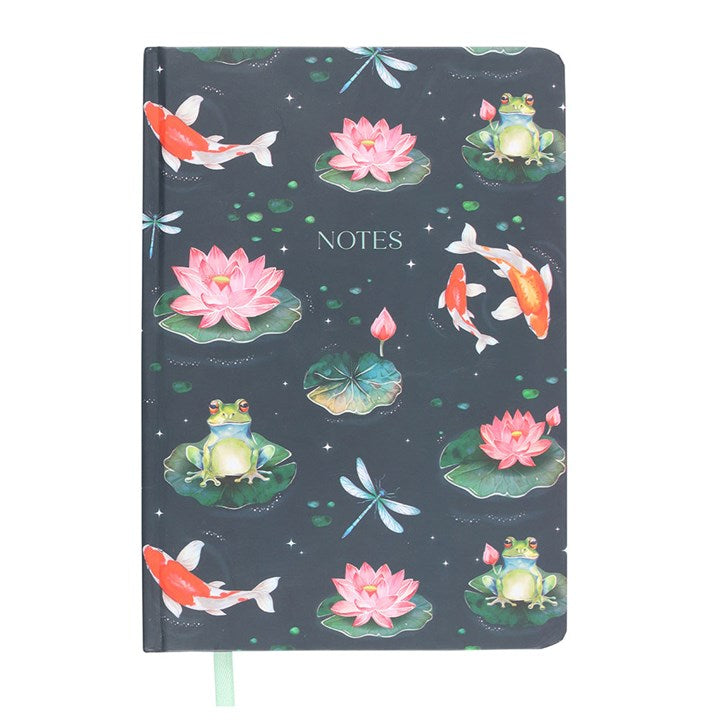 Pond Print A5 Notebook - The Calm Qi