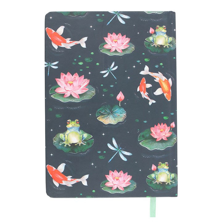 Pond Print A5 Notebook - The Calm Qi