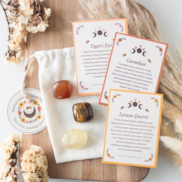 Summer Solstice Crystal Set - The Calm Qi