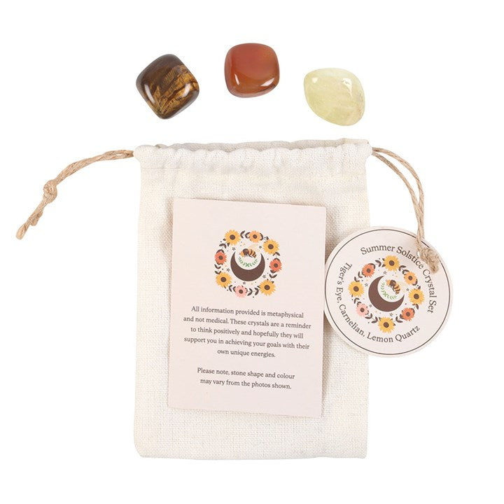 Summer Solstice Crystal Set - The Calm Qi