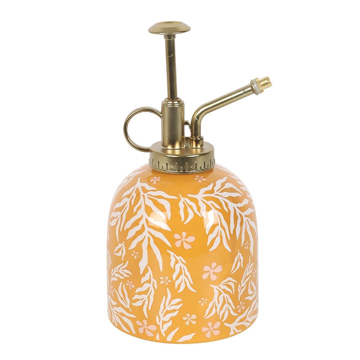 Summer Leaf Print Ceramic Plant Mister - The Calm Qi