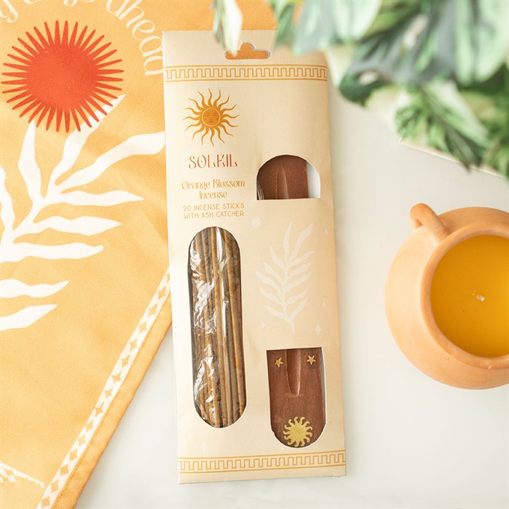 Soleil Orange Blossom Incense Stick Gift Set - The Calm Qi