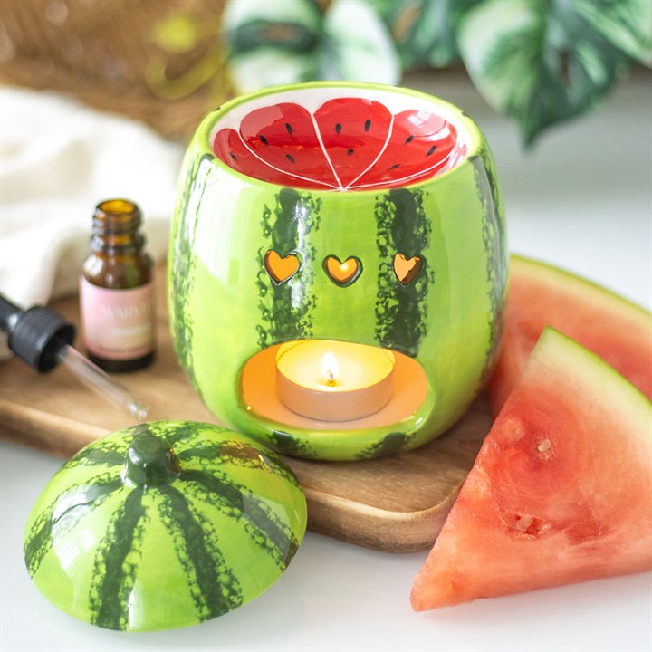 Watermelon Oil Burner and Wax Warmer - The Calm Qi