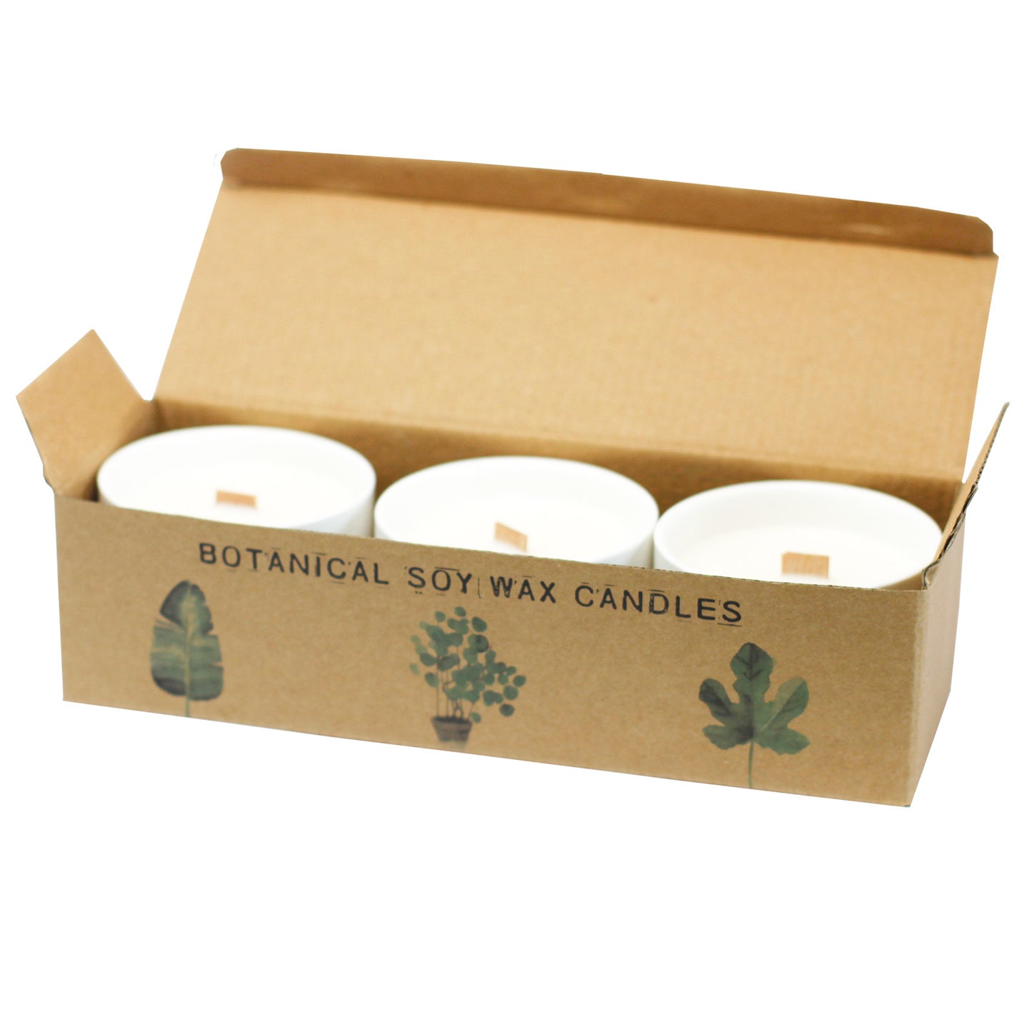 Botanical Candles Set - Japanese Garden - The Calm Qi