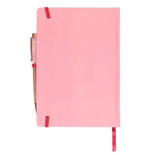 The Sun Gratitude Journal with Rose Quartz Pen - The Calm Qi