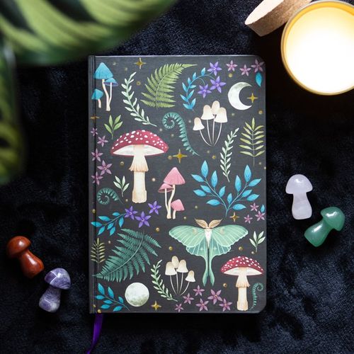 Dark Forest Print A5 Notebook - The Calm Qi