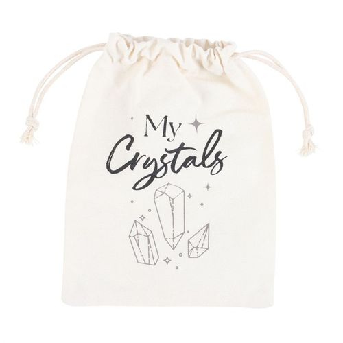 Cotton Crystal Bag - The Calm Qi