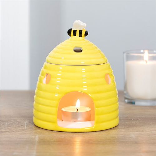 Yellow Beehive Oil Burner - The Calm Qi
