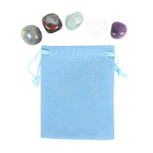 Pisces Crystal Tumblestone Set - The Calm Qi
