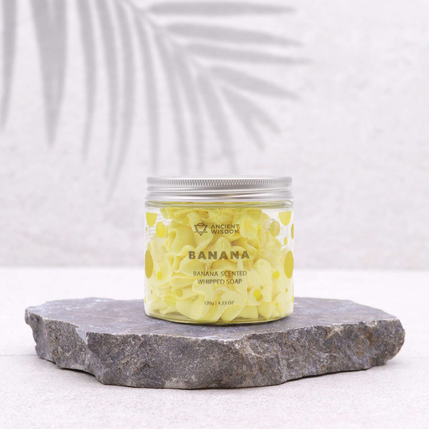 Banana Scented Whipped Soap - The Calm Qi