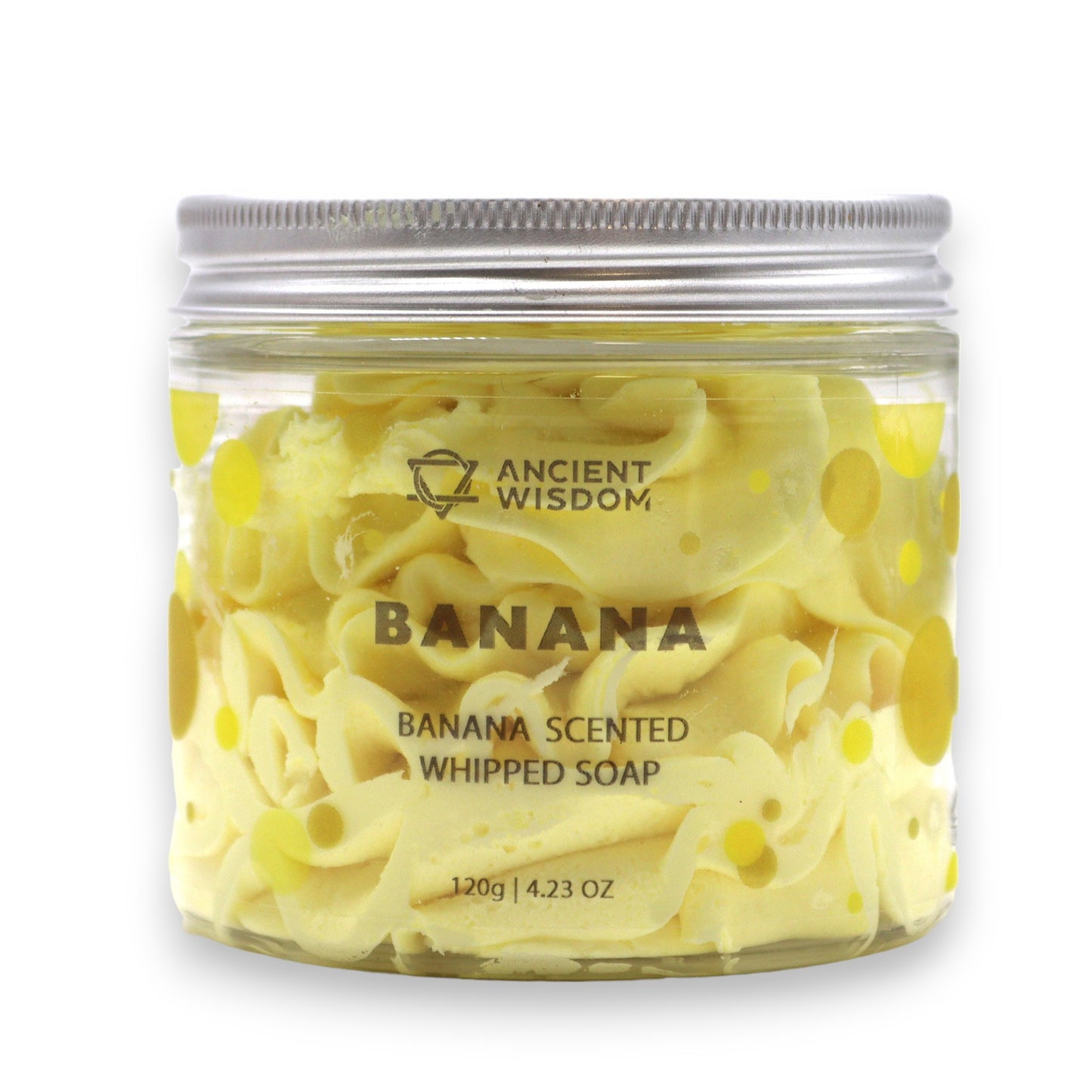 Banana Scented Whipped Soap - The Calm Qi