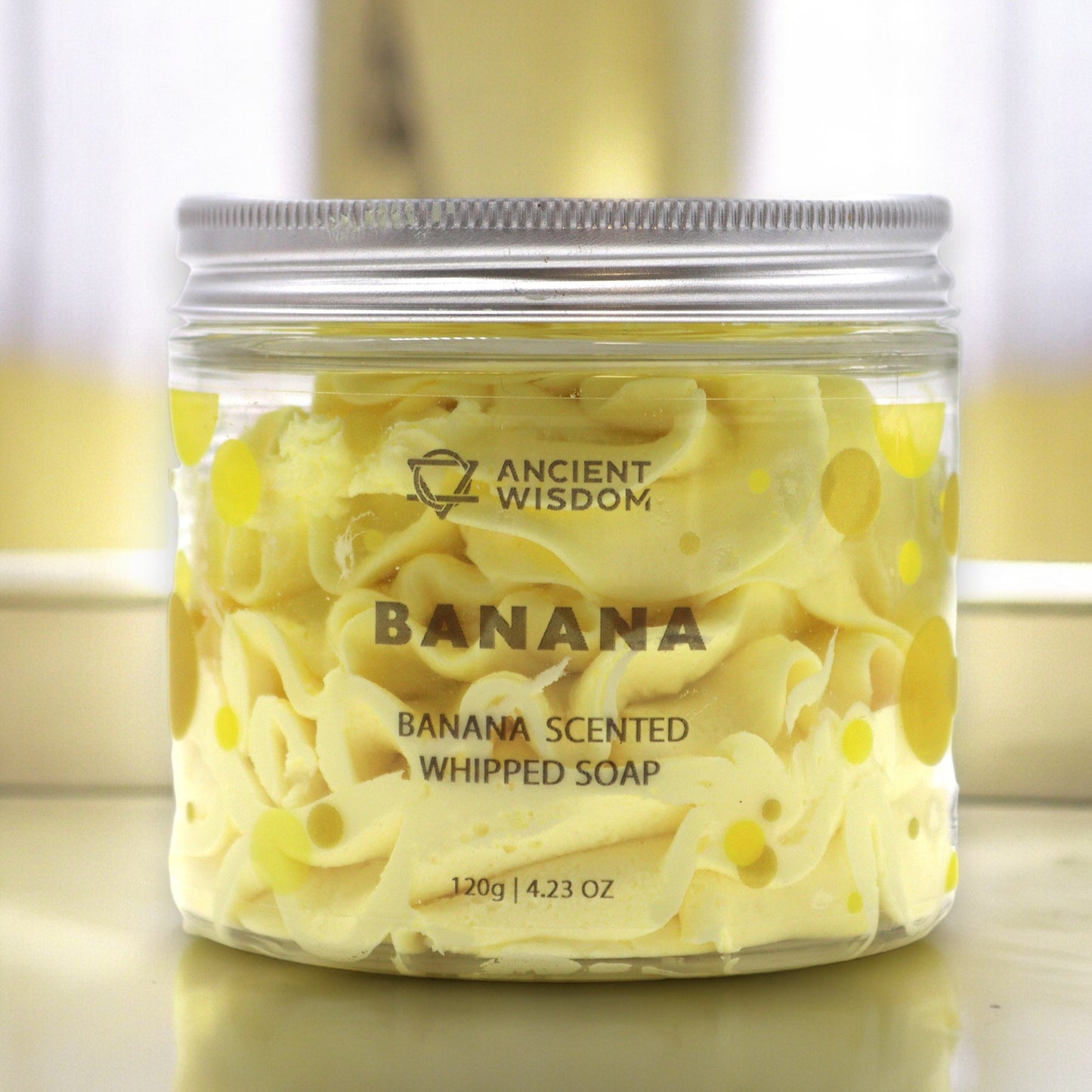 Banana Scented Whipped Soap - The Calm Qi