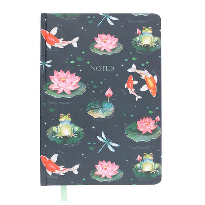Pond Print A5 Notebook - The Calm Qi