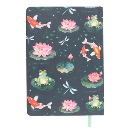 Pond Print A5 Notebook - The Calm Qi
