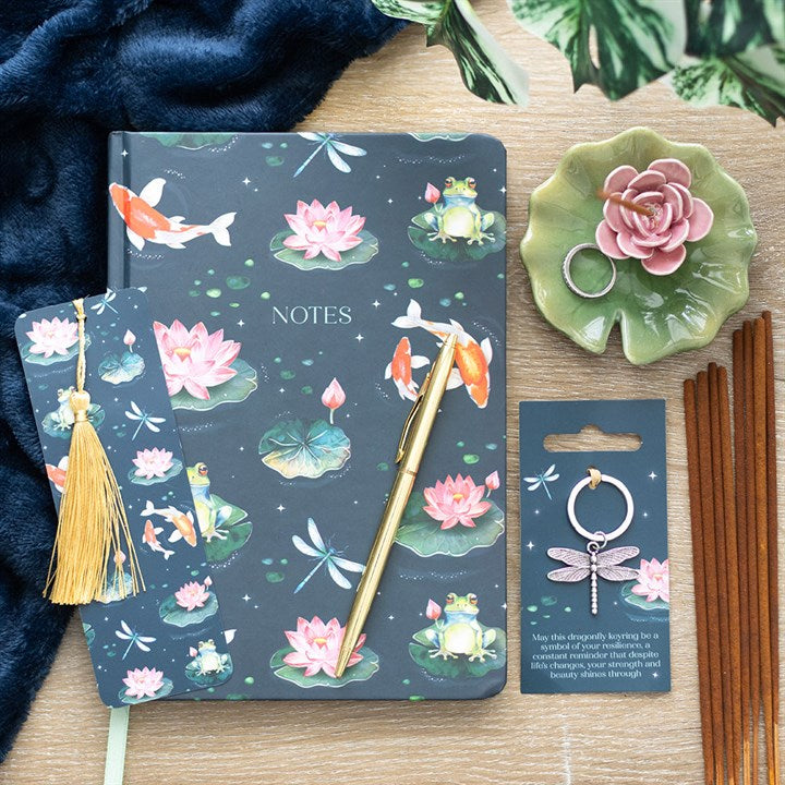 Pond Print A5 Notebook - The Calm Qi