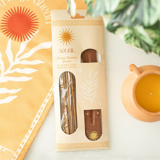 Soleil Orange Blossom Incense Stick Gift Set - The Calm Qi