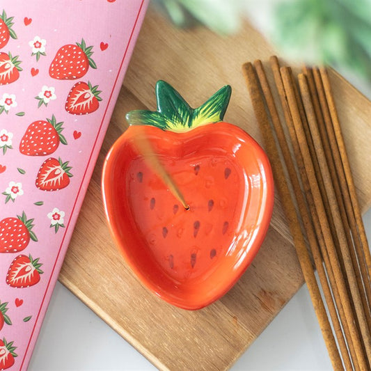 Strawberry Incense Stick Holder - The Calm Qi