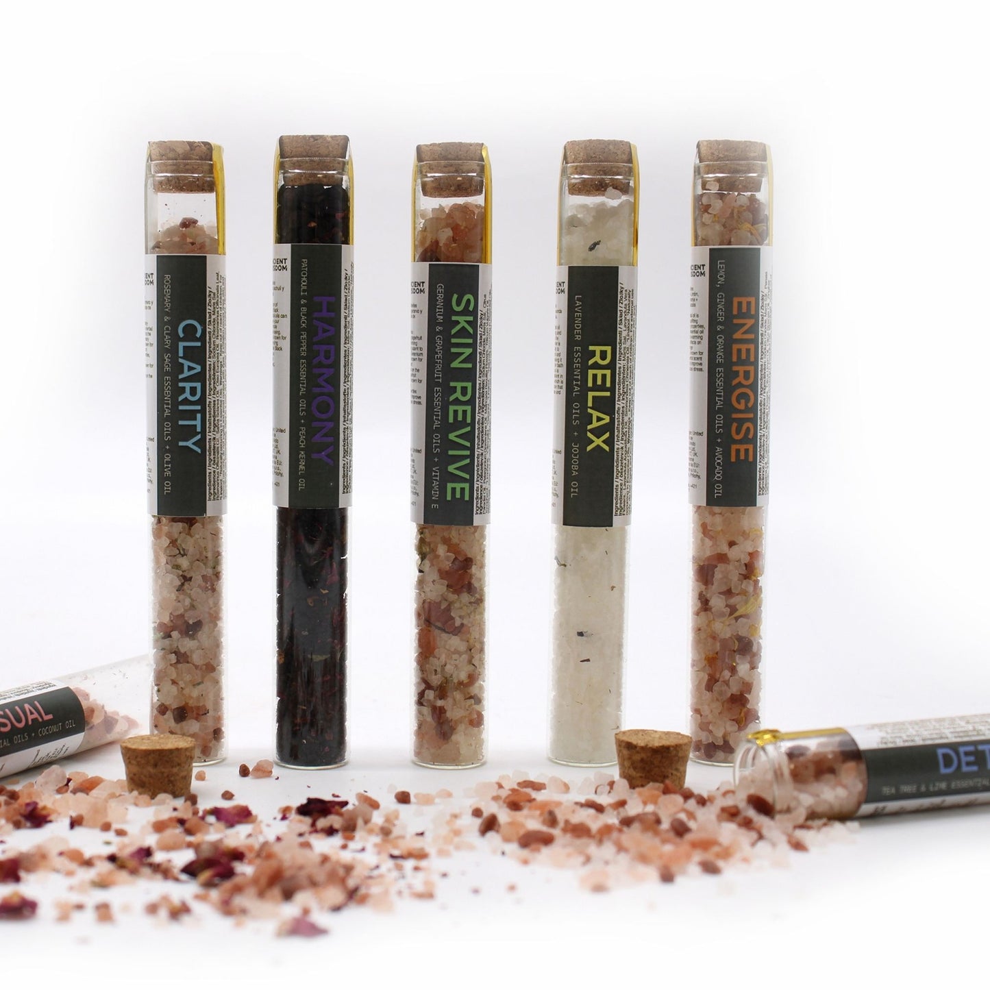 7 Days of Bliss-Bath Salt Set - The Calm Qi