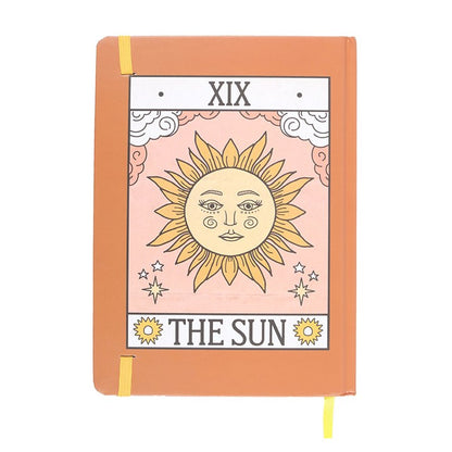 The Sun Vintage Tarot A5 Notebook - The Calm Qi